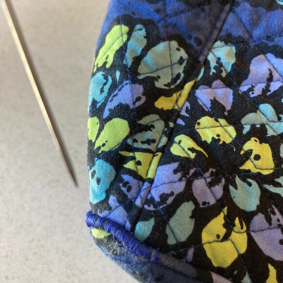 Vera Bradley Weekender & Crossbody Bag Set -- Indigo Pop Pattern - Picture 14 of 16